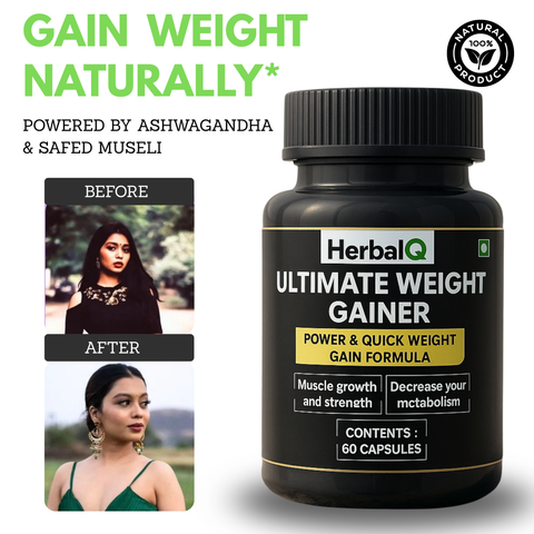 HerbalQ Weight Gainer – Doctor Trusted Formula HerbalQ Weight Gainer – Doctor Trusted Formula