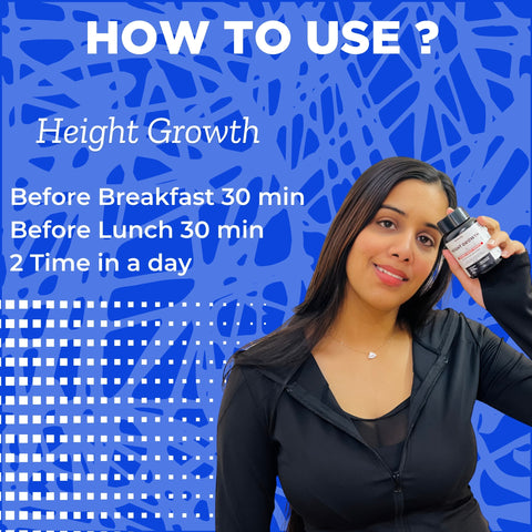 HerbalQ Ultimate Body Growth Combo (Height + Weight Pack) HerbalQ Ultimate Body Growth Combo (Height + Weight Pack)